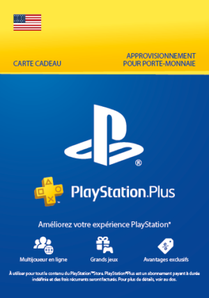 Abonnement PlayStation Plus 12 mois (USA) Essential