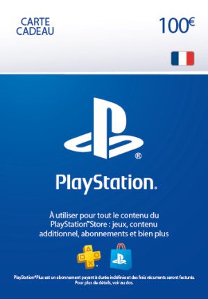 Carte PSN 100 euros FR