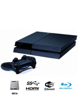 Sony Playstation 4 - PS4 Maroc - 500 Go - Noir