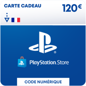 Carte PSN 120 euros FR